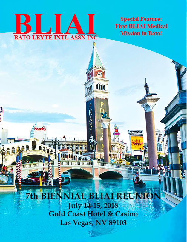 7th BIENNIAL BLIAI REUNION Souvenir Program Front Cover